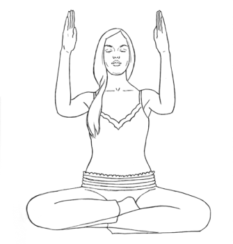 Anjai Meditation Pose